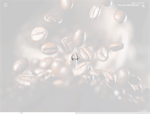 Tablet Screenshot of paramountcoffee.com